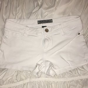 White Shorts